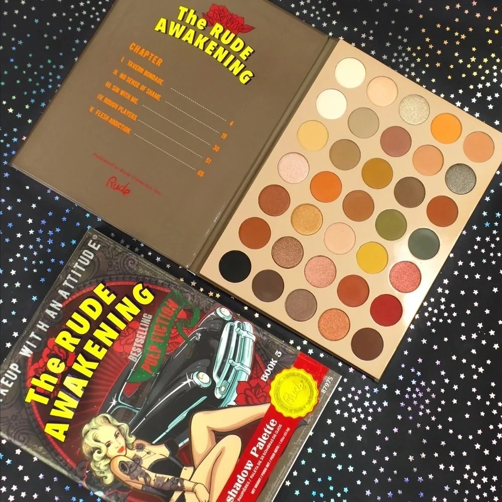 The Rude Awakening 35 Eyeshadow Palette - Book 5 Best Selling Pulp Fiction